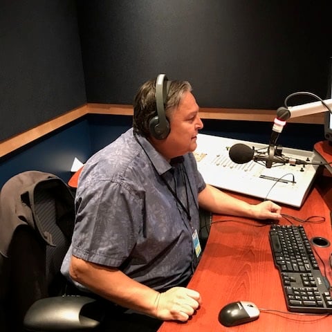 Bob on the radio